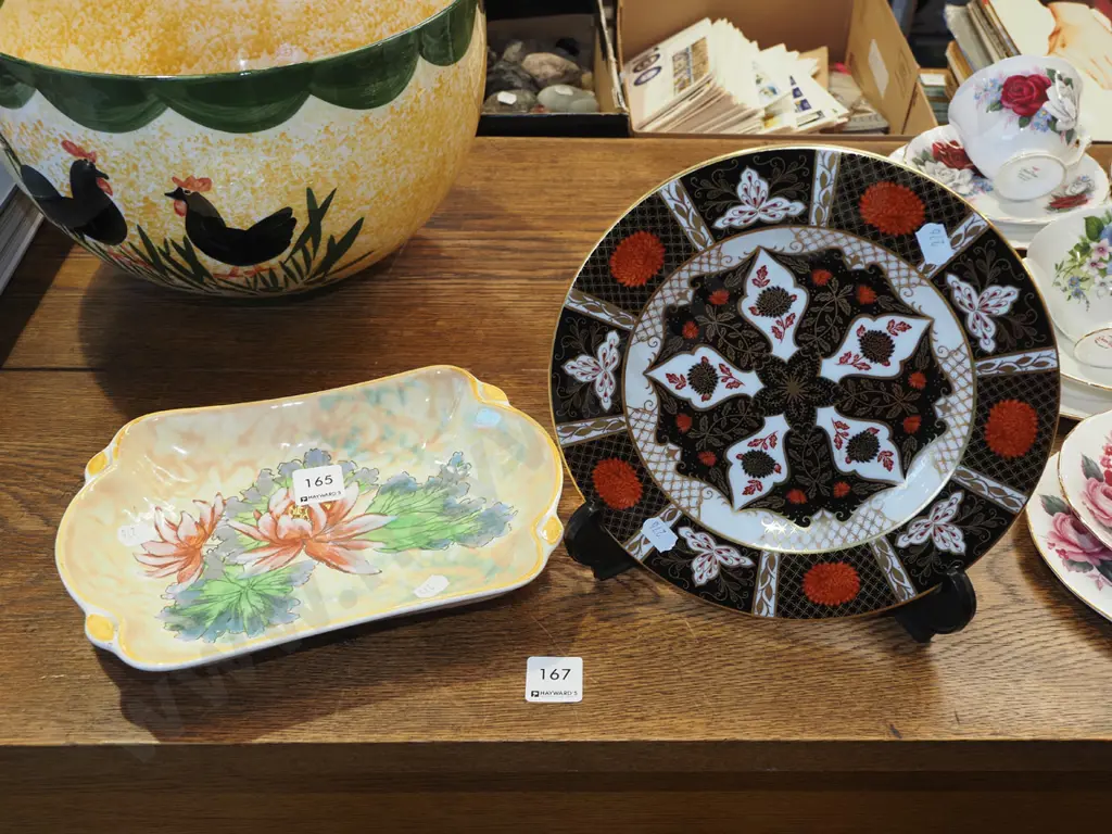 Royal Doulton water lily bowl, chrysthanemum plate Image 1++