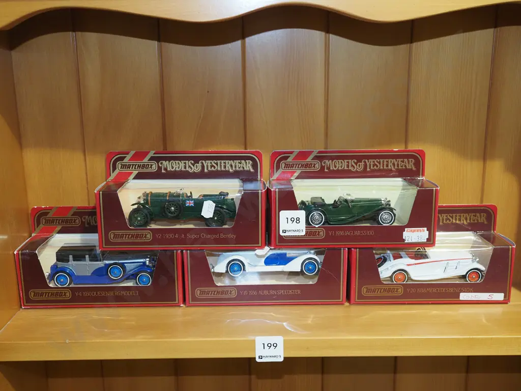 5x boxed models of Yesteryear Image 1++