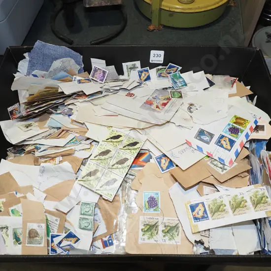 box of stamps