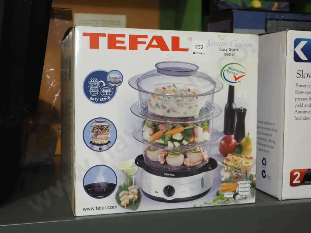 boxed Tefal steamer Image 1++