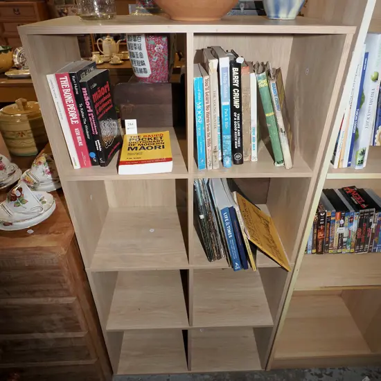 mdf faux veneer bookcase H1230 