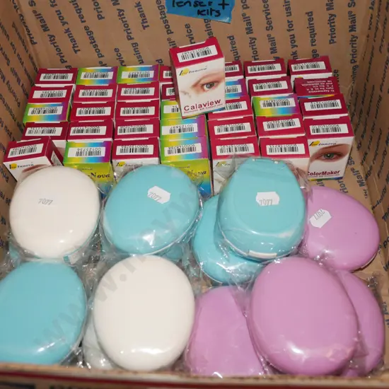 box; disposal contact lens kits