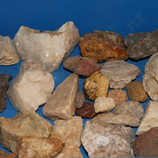 box; geological samples