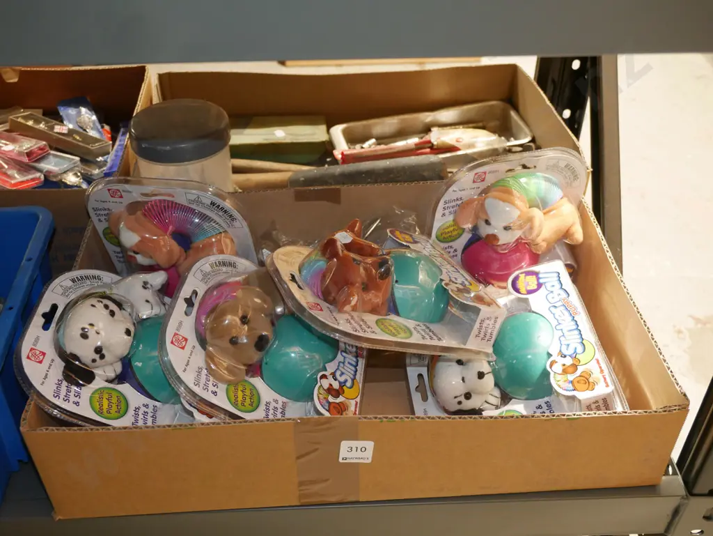 boxed as new Slinker puppy balls Image 1++