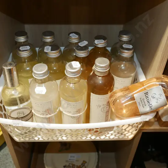 box; body wash, air fresheners