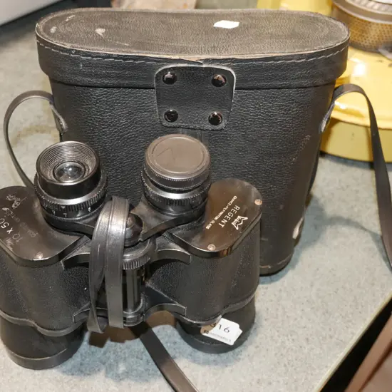 pair of Regent field binoculars