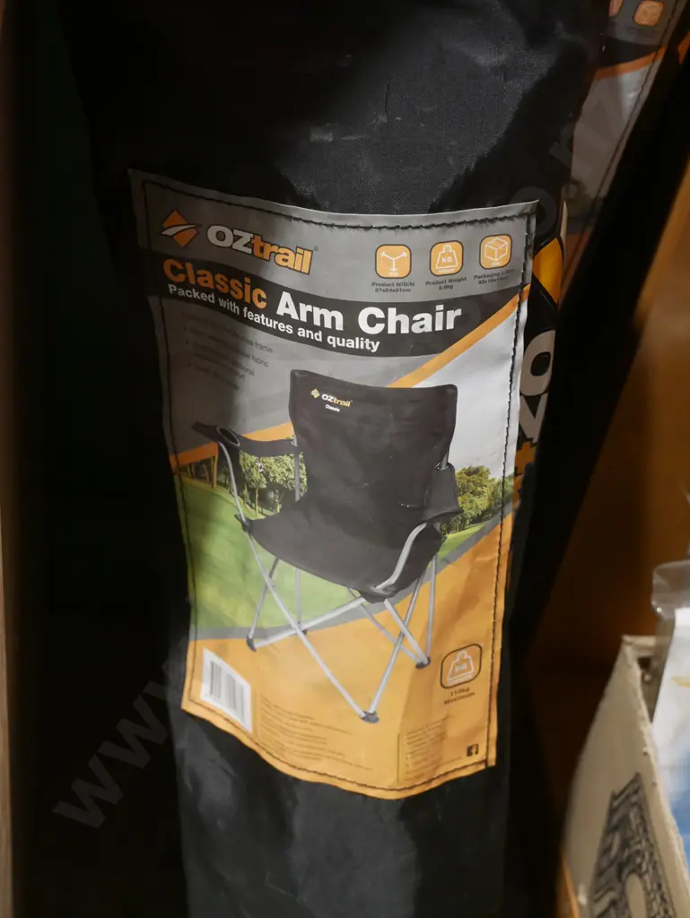 2x Oz Trail camping chairs Image 1++