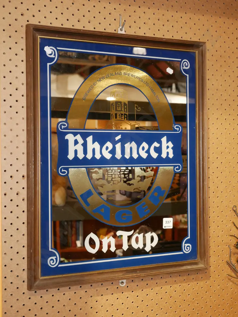 Rheineck Lager advertising mirror Image 1++