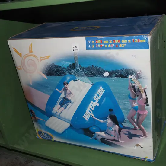 inflatable water slide