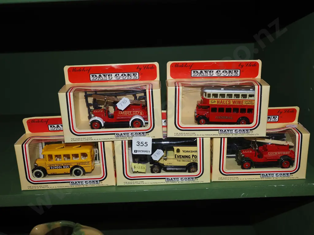 5x boxed Days Gone By vehicles Image 1++