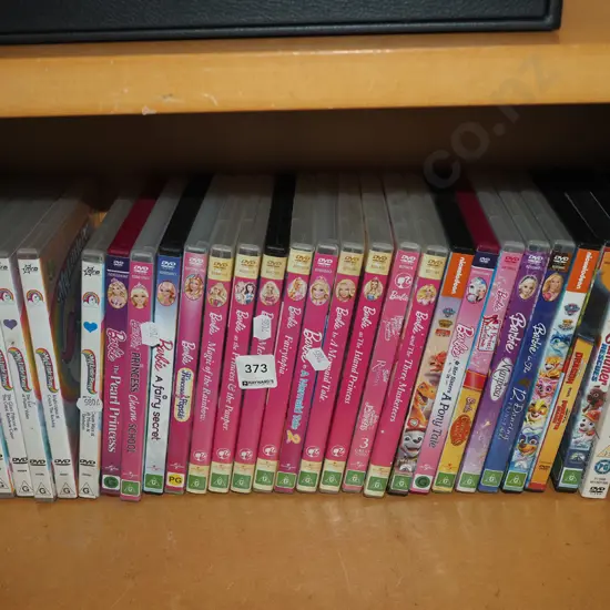 Barbie and other DVDs