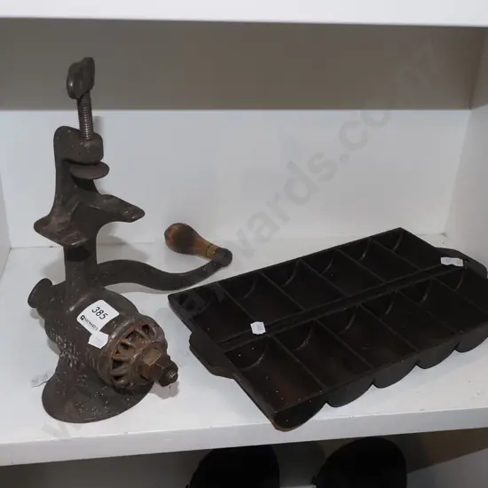 bench top mincer, gem irons