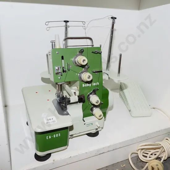 Baby Lock 4 spool over locker