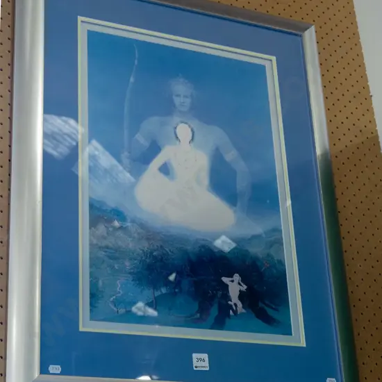 framed spiritual print 