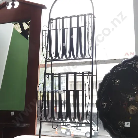 metal magazine rack/stand