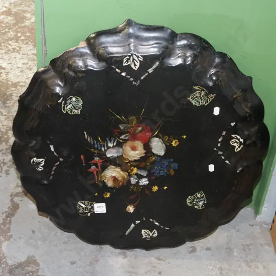 restorer's mother of pearl table top Diam550