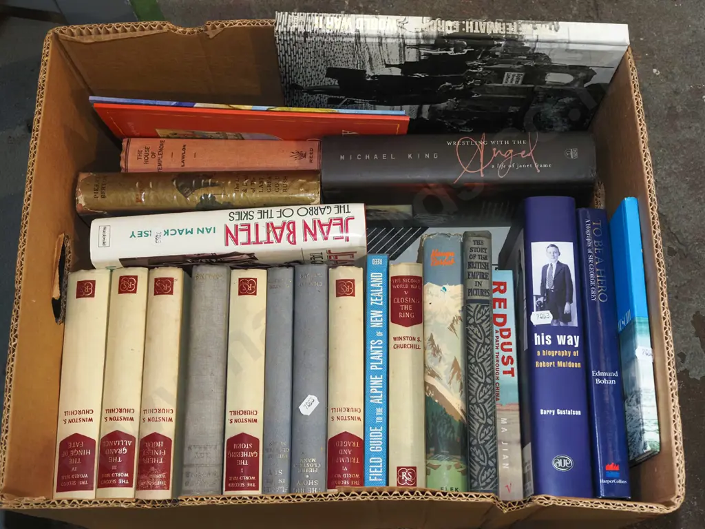 box; various books Image 1++