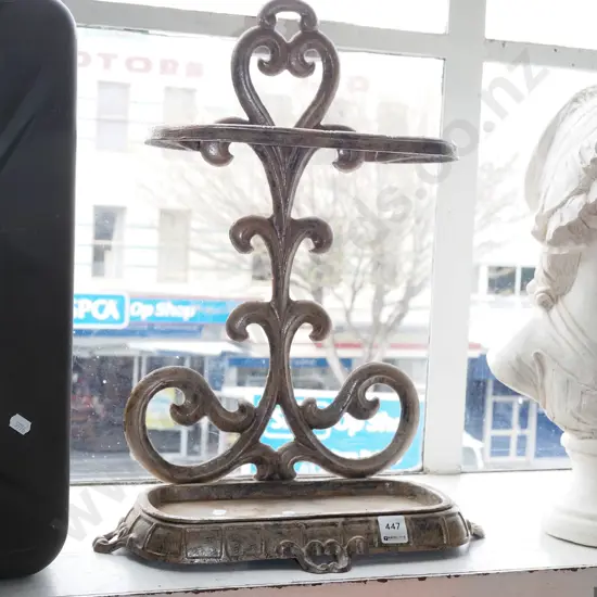 cast alloy umbrella stand H500