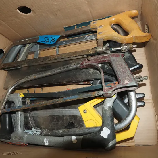 box; hand saws