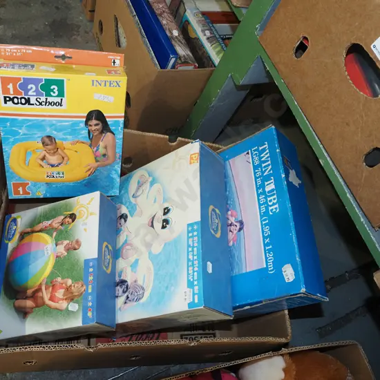 box; inflatable water toys