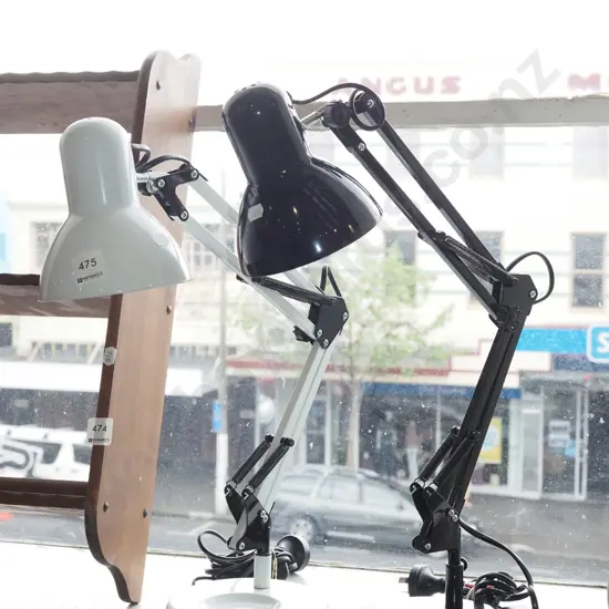 2x anglepoise desk lamps
