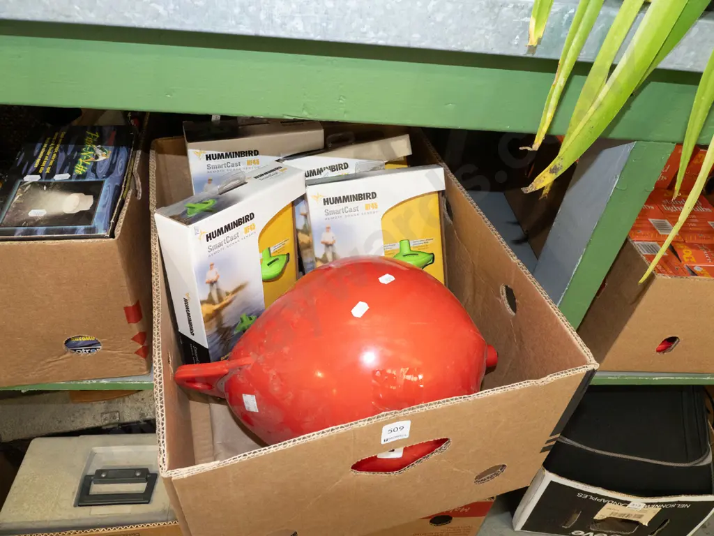 box; fishing floats, 4x boxed hummingbird smart casts Image 1++