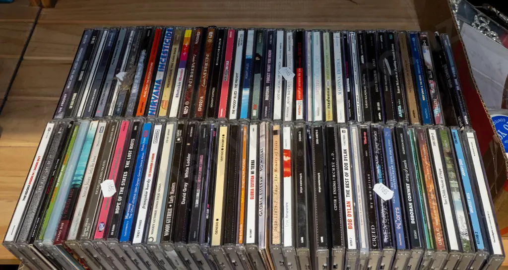 box of CDs Image 1++