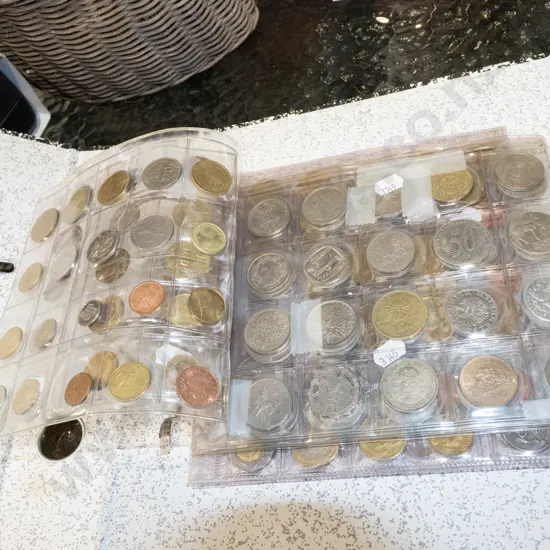 various coins