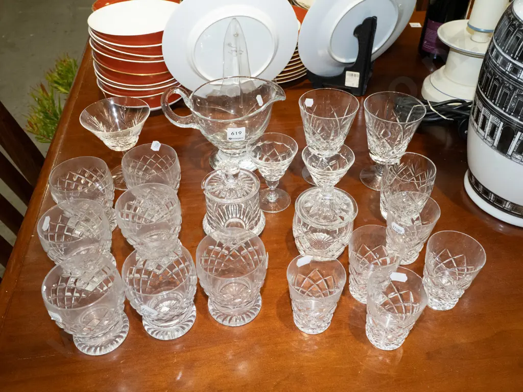 crystal jugs, tumblers etc Image 1++