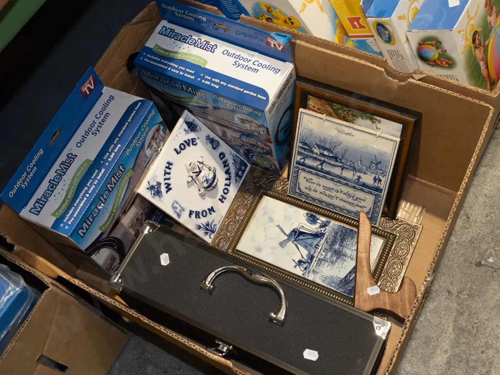 box; miracle mist outdoor cooling systems, delft tiles, wine box etc Image 1++