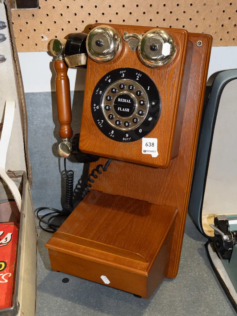 reproduction wall mounted telephone Image 1++