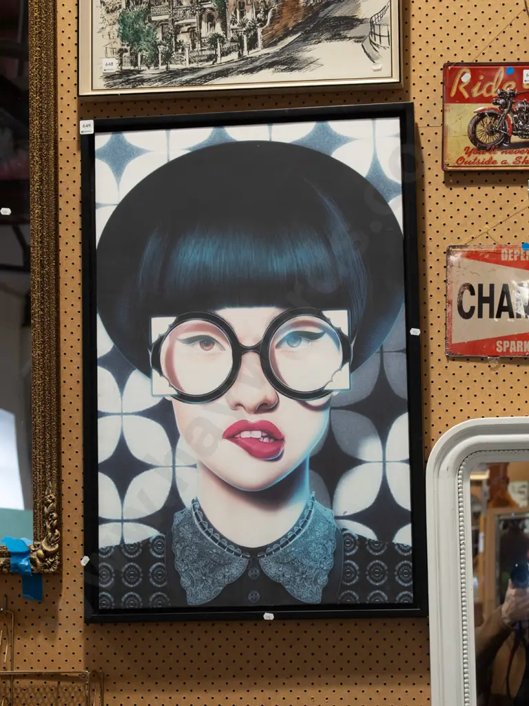 print on boxed canvas - portrait Image 1++