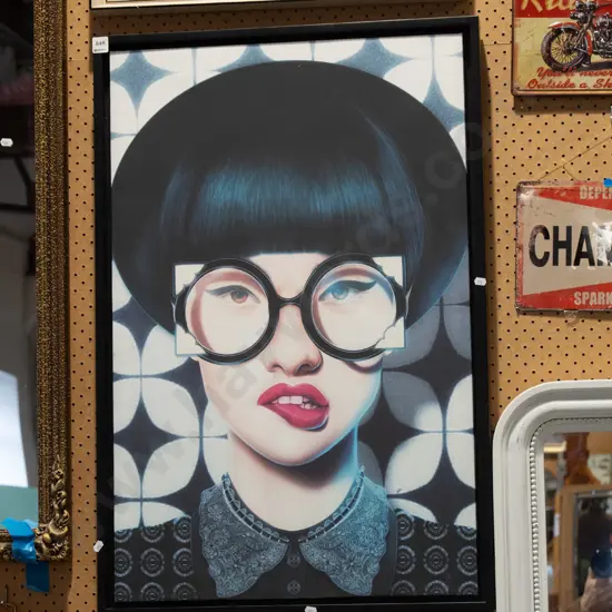 print on boxed canvas - portrait