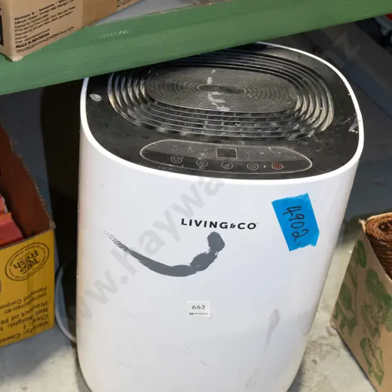 Living & Co dehumidifier - paint marks