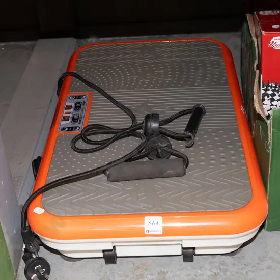vibrating exercise platform