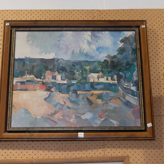 framed print - abstract landscape