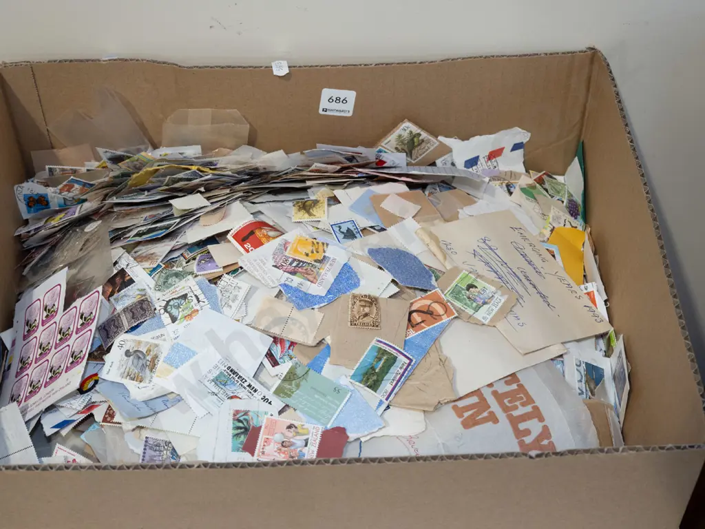 box of stamps Image 1++