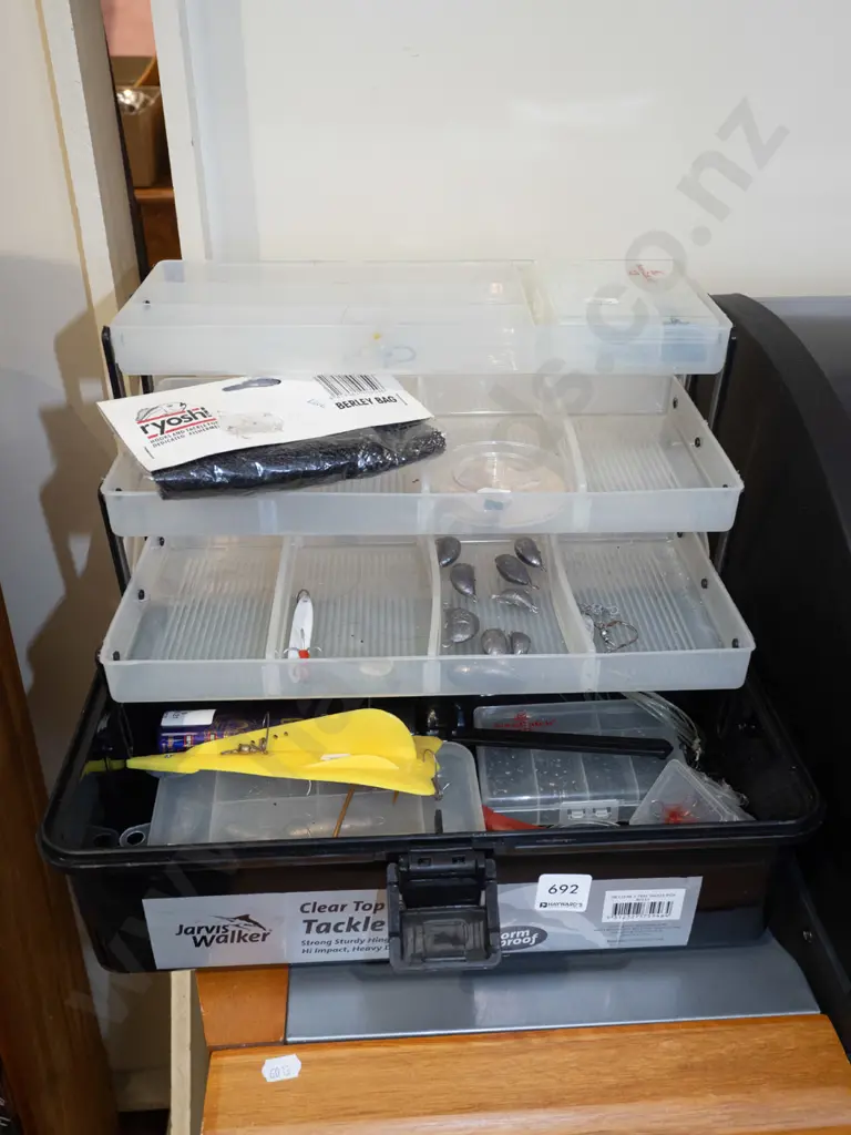 tackle box and contents Image 1++