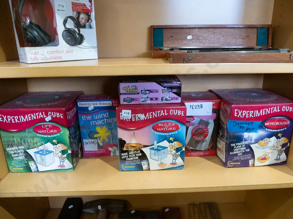 shelf of various children's educational games Image 1++