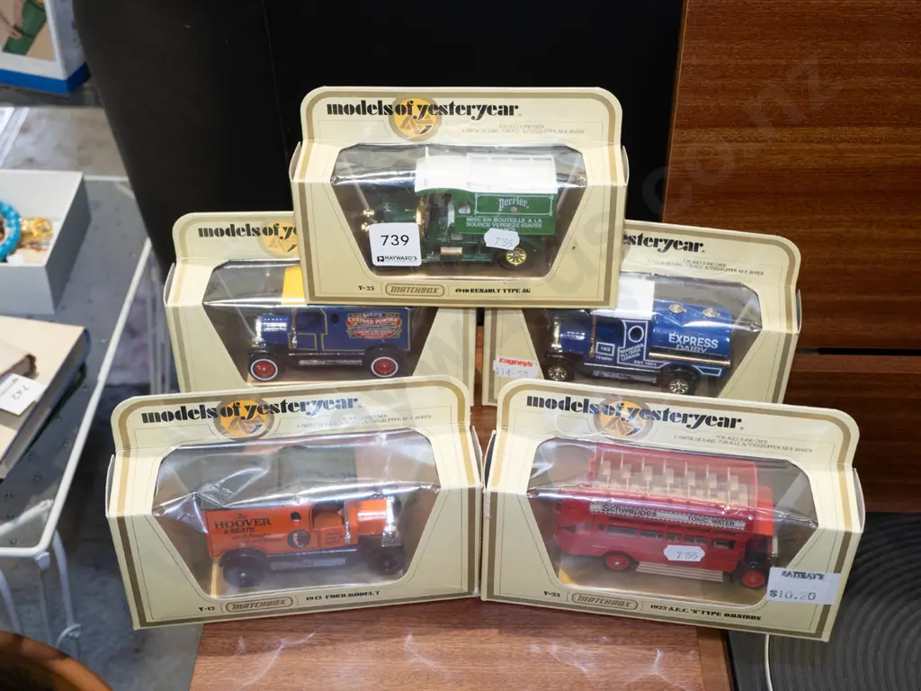 5x boxed models of Yesteryear Image 1++