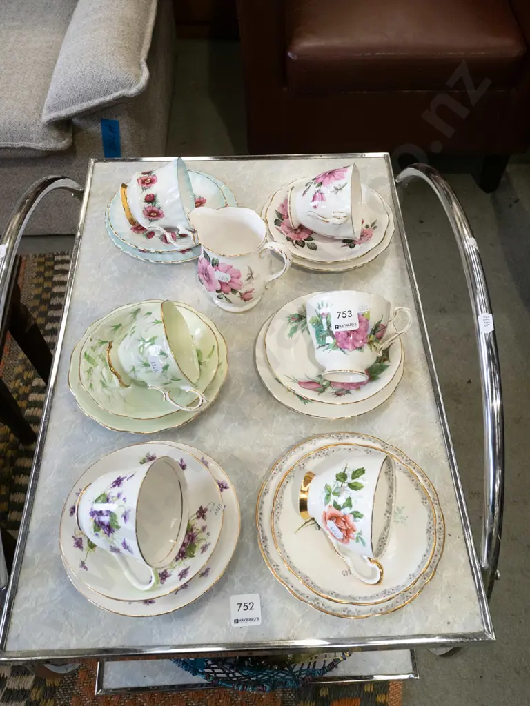 6x floral trios, creamer Image 1++