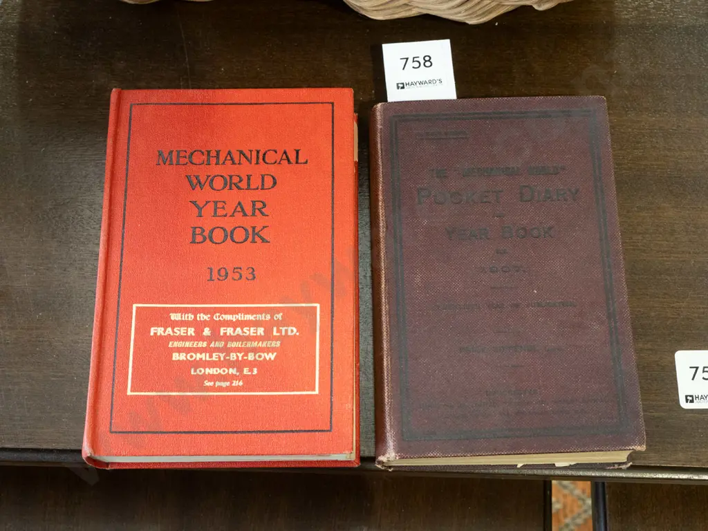 Mechical World Year Book 1953, 1907 Image 1++