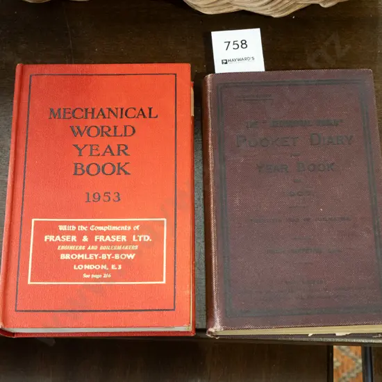 Mechical World Year Book 1953, 1907