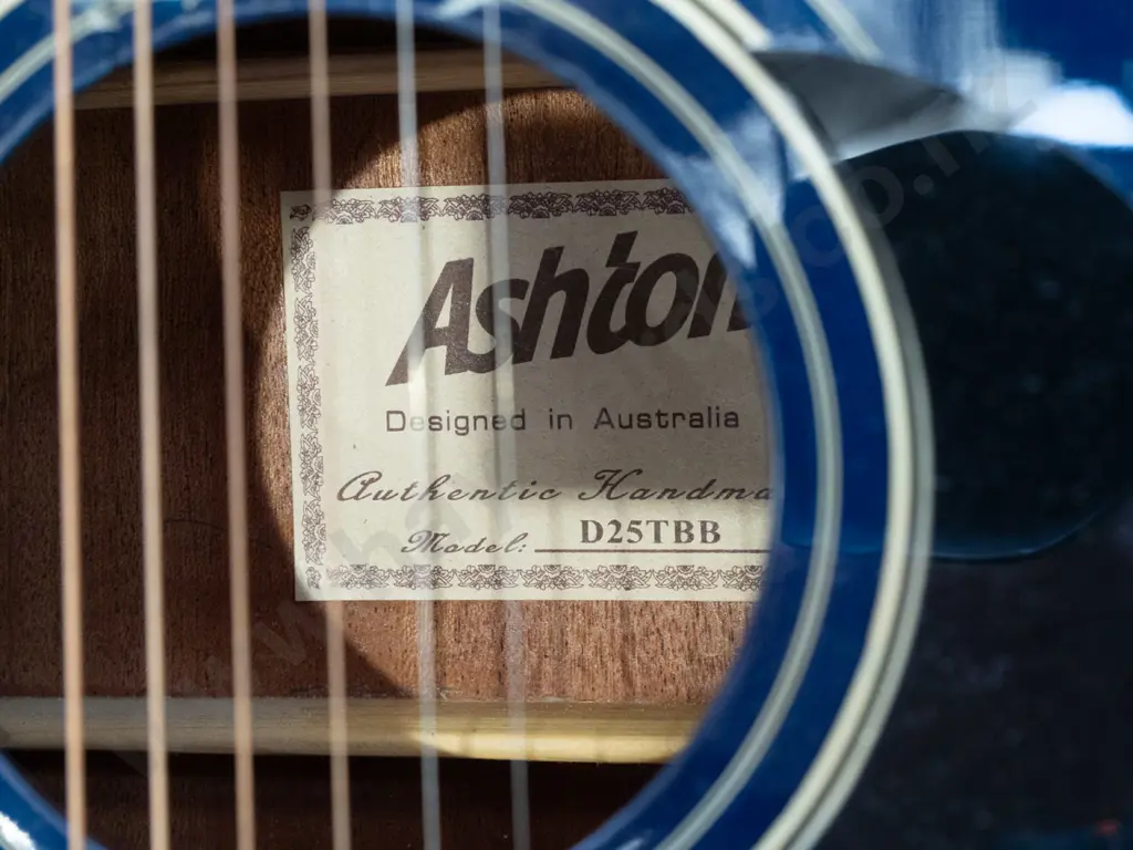 Ashton acoustic guitar and carry case Image 1++