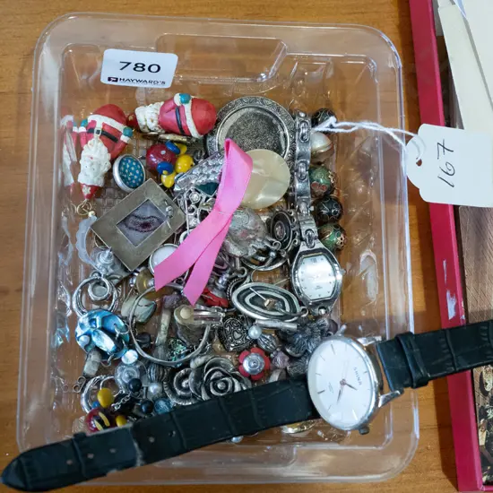 tray; watches etc