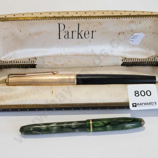 2x vintage fountain pens