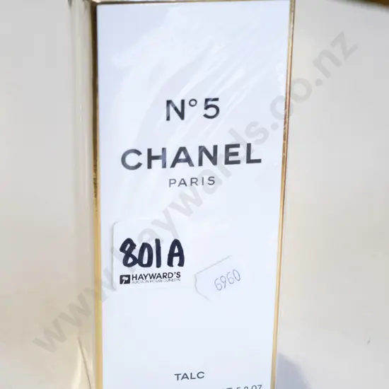 sealed boxed Chanel No. 5 talc 150g