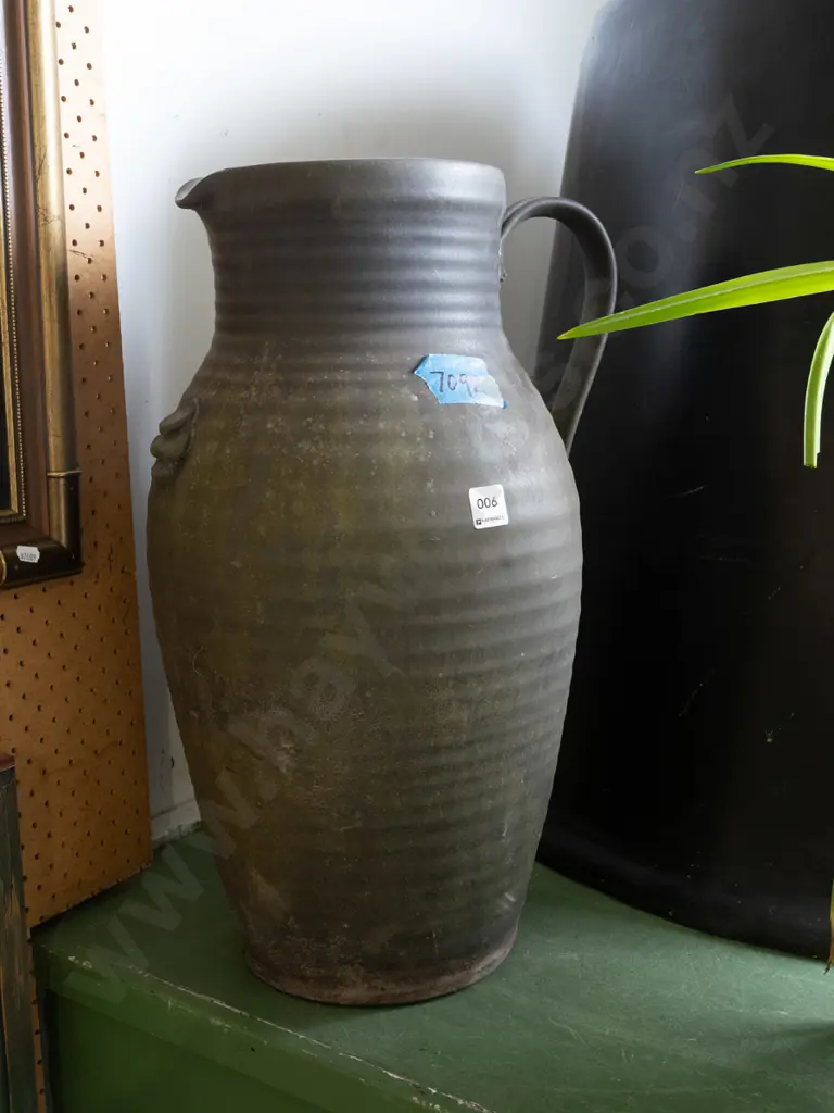 large terracotta garden jug H550 Image 1++