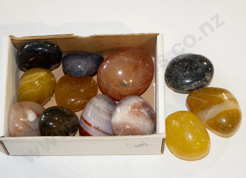 box of polished stones Image 1++