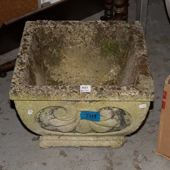 concrete garden planter Diam350